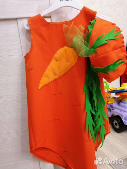 Костюм моркови