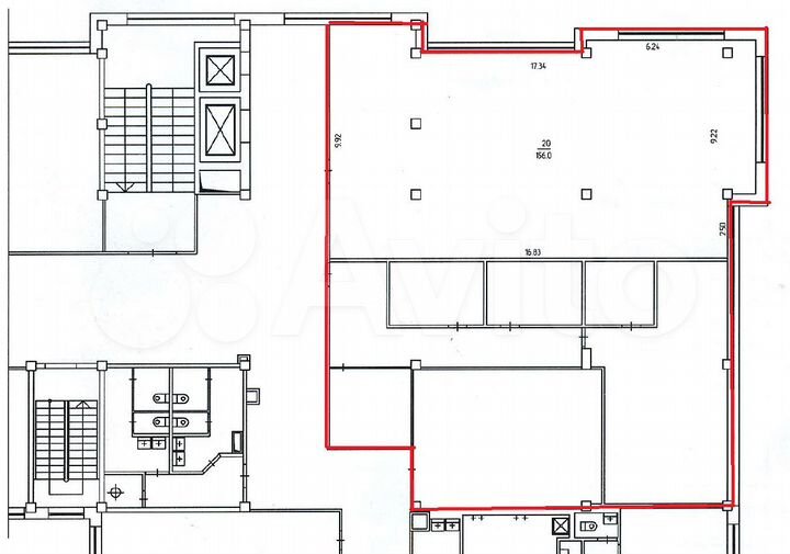Офис, 319.9 м² с арендатром