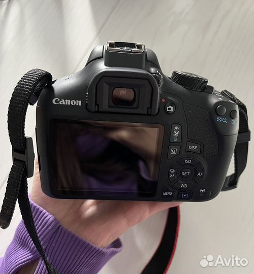 Зеркальный фотоаппарат Canon 1300d kit 18-55mm