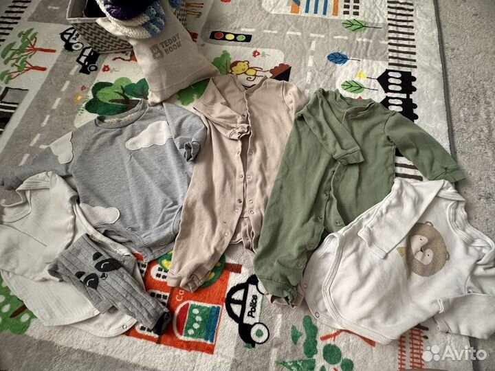 Пакет вещей на мальчика 68 74 размер