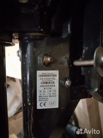 Подвесной мотор Mercury 9.9 Light