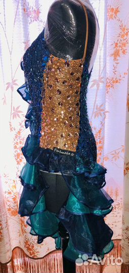 Бальное платье Латина ю2- молодежь