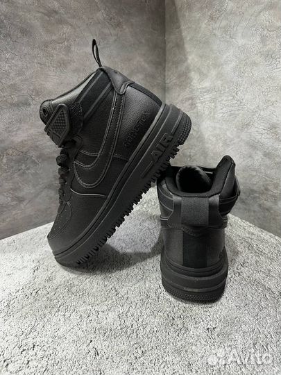 Nike Air Force 1 Boot Black Anthracite