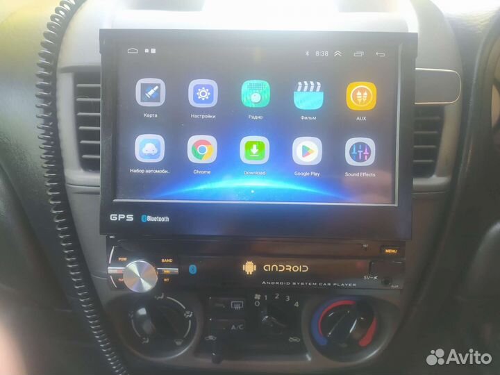 Магнитола 1 дин android с экраном