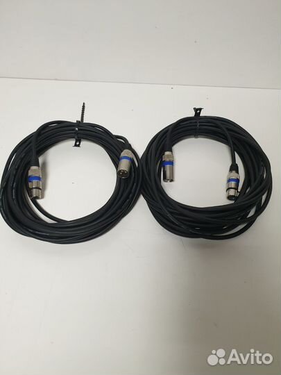 Микрофонный кабель xlr - xlr 10м