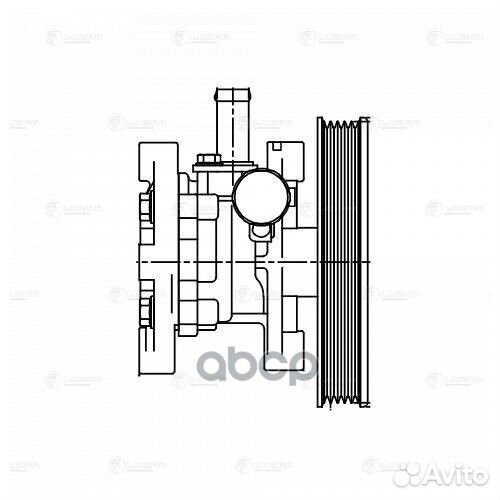 LPS 1101 насос гур Mitsubishi Lancer IX 03 LP