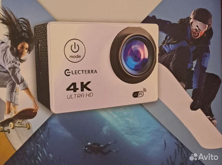 Экшн камера Electerra 4K Ultra HD