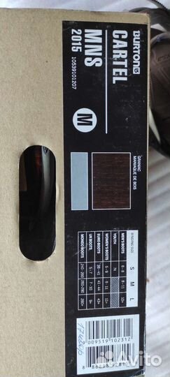 Крепление для сноуборда Burton Cartel M