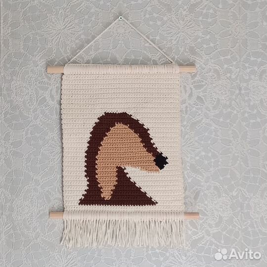 Настенное интерьерное декоративное панно Олень