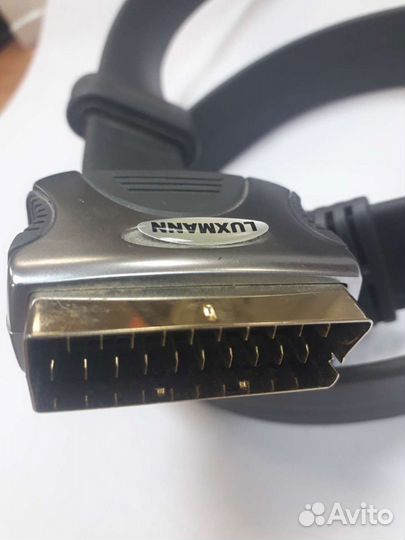 Luxmann шлейф-кабель scart-scart Professional 1 м