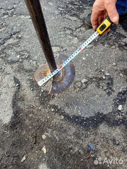 Ручной земляной бур СССР