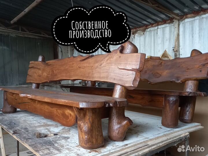 Мебель для Бани Стол Лавка Садовая мебель