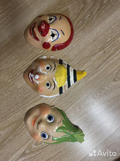 Новогодние маски СССР