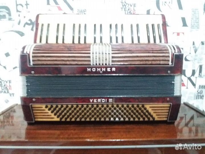 Аккордеон немецкий hohner verdi 3