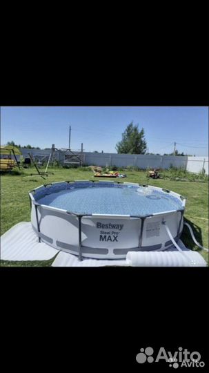 Каркасный бассейн 366 на 122 комплект