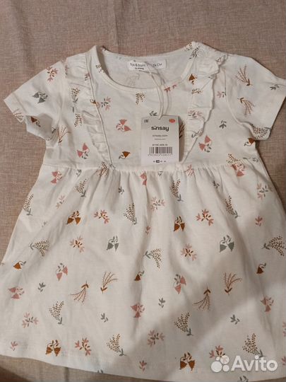 Вещи пакетом на девочку 74- 86