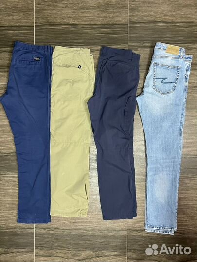 Кроссовки reebok 44, Фирменные штаны джинсы xl