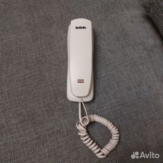 Телефон стационарный проводной bbk