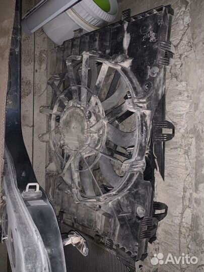 Touareg nf вентилятор радиатора диффузор