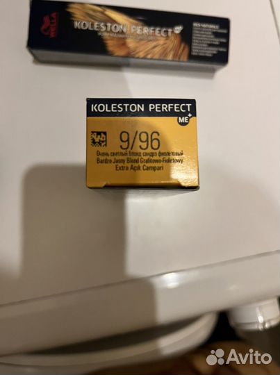 Краска для волос wella koleston 9/96; 10/96