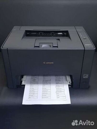 Цветной лазерный принтер Canon lbp 7018c