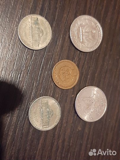 Монеты америки