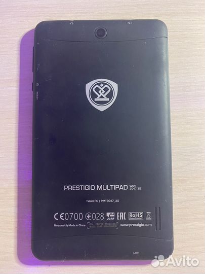 Планшет prestigio multipad
