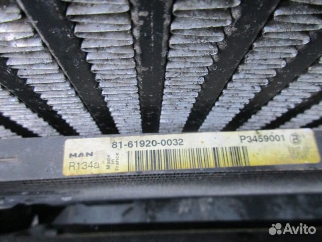 Радиатор кондиционера MAN TGX