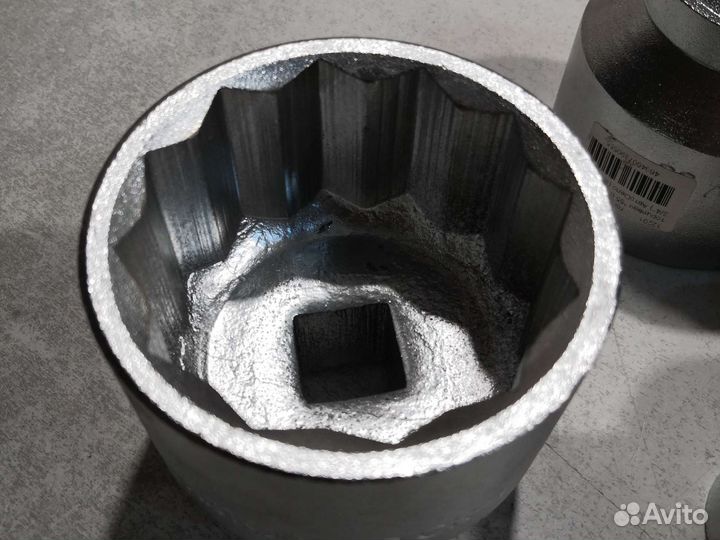 Головка 46мм 12-гранная 3/4 L 70мм автодело