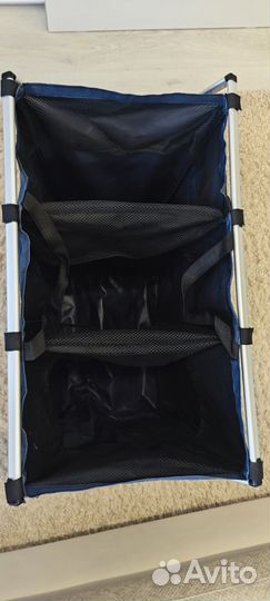 Корзина для белья складная (3 отсека )