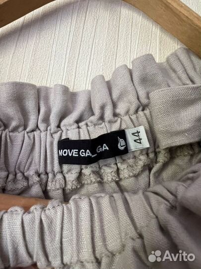 Юбка баска льняная