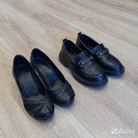 Туфли, слипоны кожа 37р