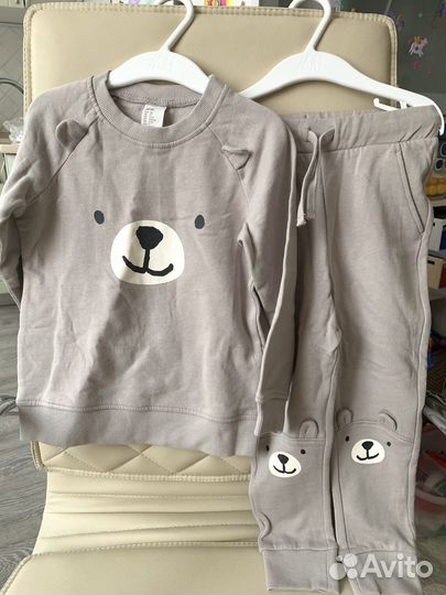 Штаны и свитшот H&M 98 новый