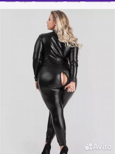 Эротический комбинезон под кожу 52/54