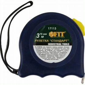 Рулетка Стандарт 3 м х 16 мм FIT 17113