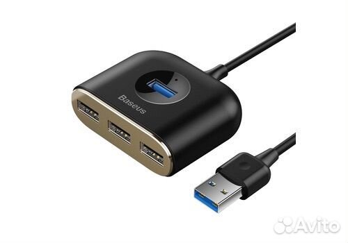 Хаб Baseus Square 4 in 1 (cahub-AY01)