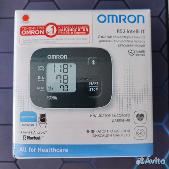 Тонометр на запястье Omron RS2 Intelli IT