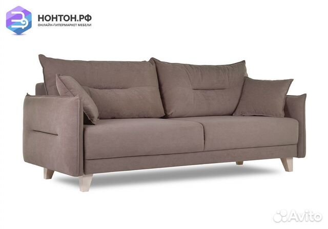 Диван пантограф Велс коричневый