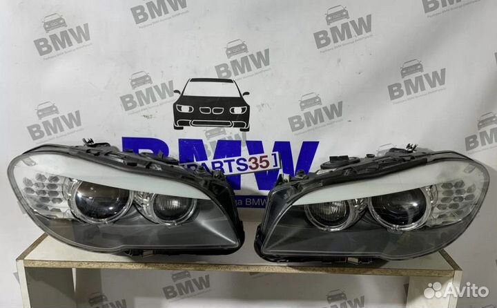 Передняя адаптивная фара BMW F10 дорестайл