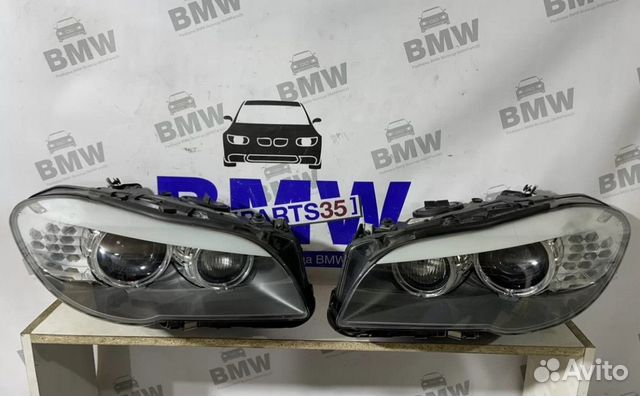 Передняя адаптивная фара BMW F10 дорестайл