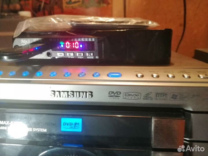 Музыкальный центр Samsung, с блютуз, юсб