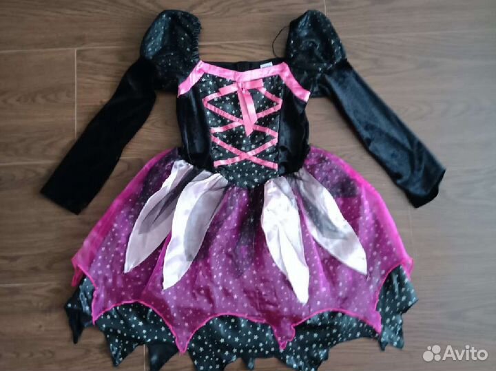 Платье на Хеллоуин ведьмачки