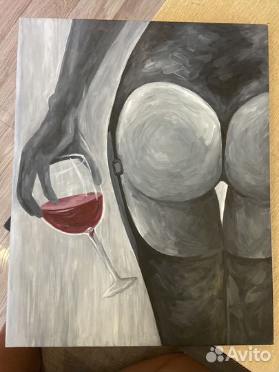 Интерьерная картина маслом 40х50