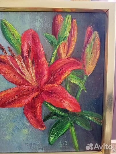 Картина маслом на холсте