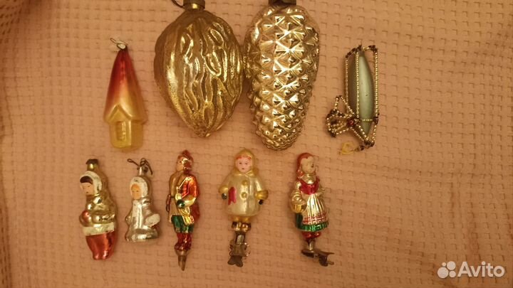 Елочные игрушки СССР
