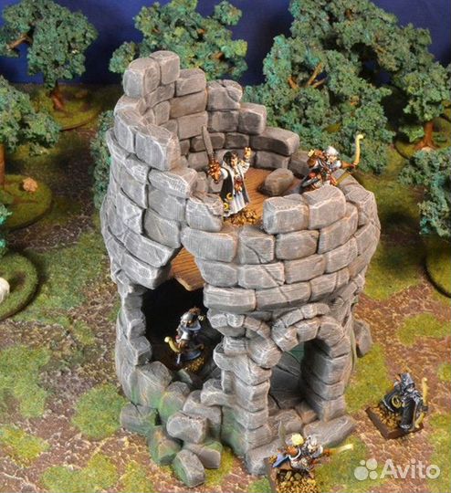 Башня для dnd фигурок