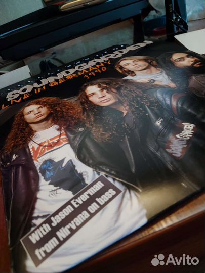 Виниловые пластинка Soungarden Live 1990