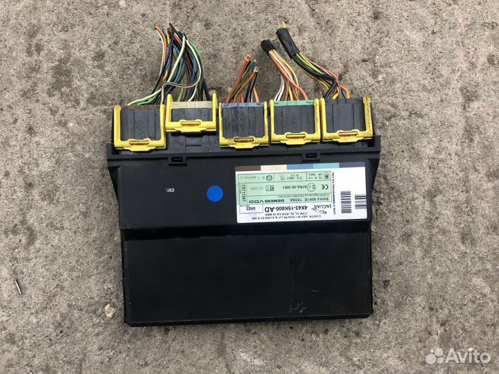 Блок комфорта jaguar x-type 2.1