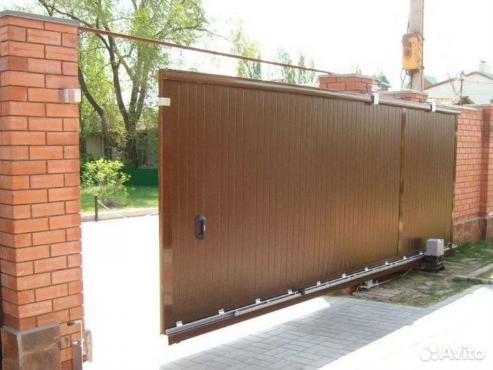 Ворота на дачу 