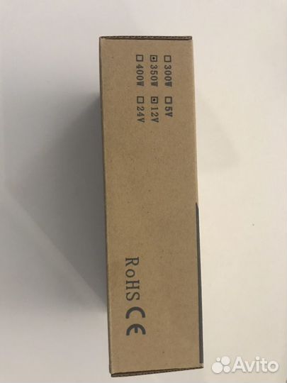 Блок питания 350 Вт, 12 В